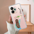 Personalized Blue Blossom Girl Anti Yellow Case For Realme 15 Pro 5G