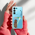 Personalized Blue Blossom Girl Anti Yelllow Case For Realme 15X 5G