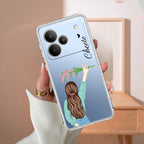 Personalized Blue Blossom Girl Anti Yelllow Case For Realme P4 Pro 5G