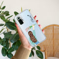 Personalized Blue Blossom Girl Anti Yellow Case For Redmi Note 10 Pro Max