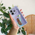 Personalized Blue Blossom Girl Anti Yellow Case For REDMI Note 14 SE 5G