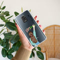 Personalized Blue Blossom Girl Anti Yellow Case For Redmi Note 10 lite