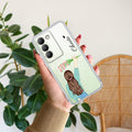 Personalized Blue Blossom Girl Anti Yellow Case For Vivo T3 5G