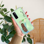Personalized Blue Blossom Girl Anti Yellow Case For Vivo V20 SE