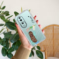Personalized Blue Blossom Girl Anti Yellow Case For Vivo V40 5G
