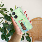 Personalized Blue Blossom Girl Anti Yellow Case For Vivo Y27 4G