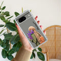 Personalized Hijab Girl Transparent Silicon Case For Google Pixel 8 5G