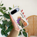 Personalized Hijab Girl Transparent Silicon Case For Google Pixel 10
