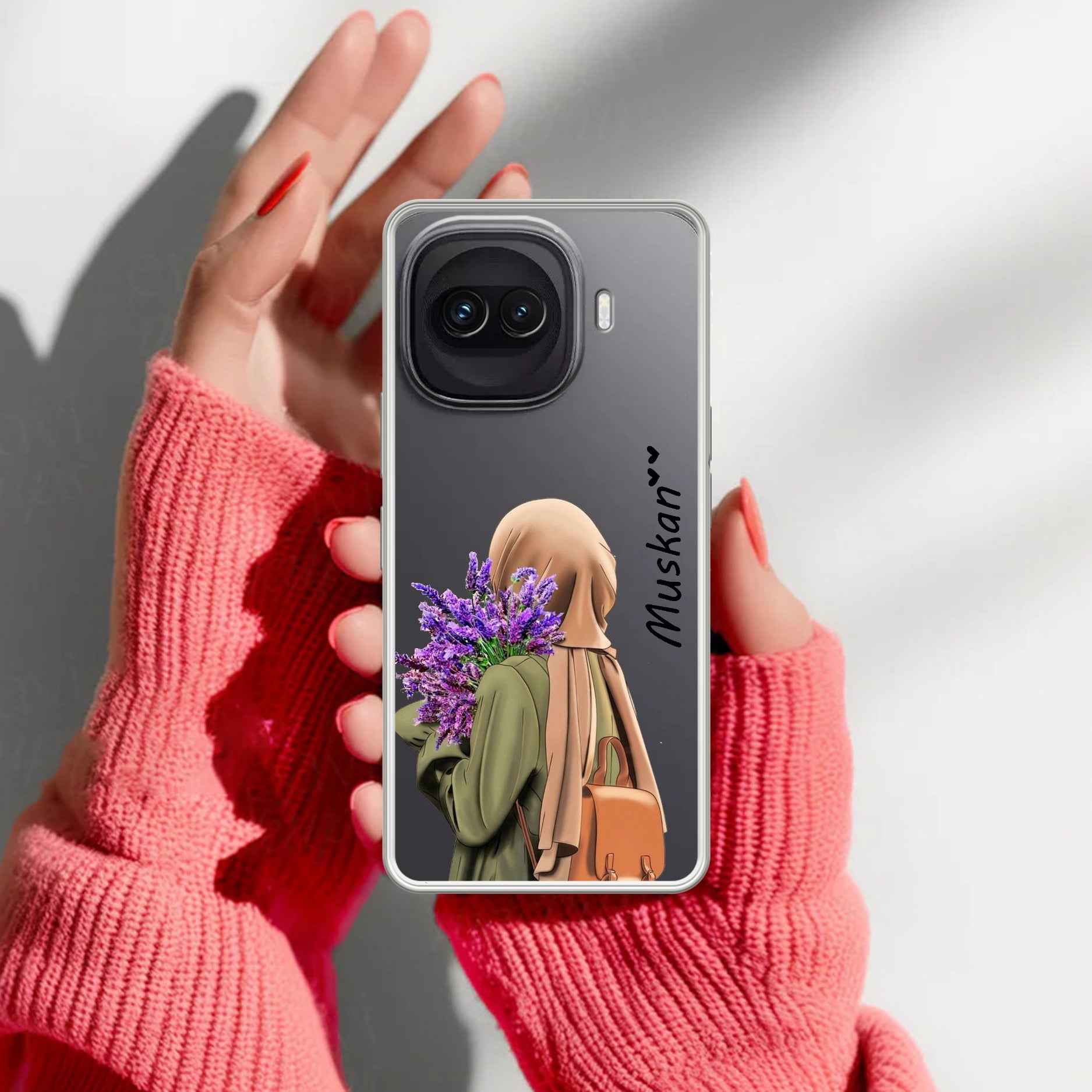 Personalized Hijab Girl Anti Yellow Case For iQOO 15R 5G