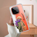 Personalized Hijab Girl Transparent Silicon Case For iQOO Neo 10 5G