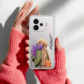 Personalized Hijab Girl Transparent Silicon Case For iQOO Neo 10R 5G