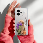 Personalized Hijab Girl Transparent Silicon Case For iQOO Neo 10R 5G