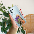Personalized Hijab Girl Transparent Silicon Case For iQOO Z10x 5G