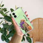 Personalized Hijab Girl Transparent Silicon Case For iQOO Z9 5G