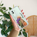 Personalized Hijab Girl Transparent Silicon Case For Vivo V40e 5G