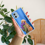 Personalized Hijab Girl Anti Yellow Case For Motorola G54 5G