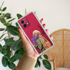 Personalized Hijab Girl Anti Yellow Case For Motorola G84 5G