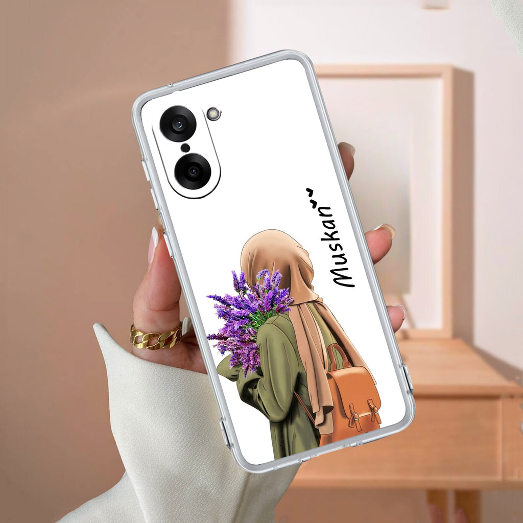 Personalized Hijab Girl Anti Yellow Case For OnePlus Nord CE5 5G