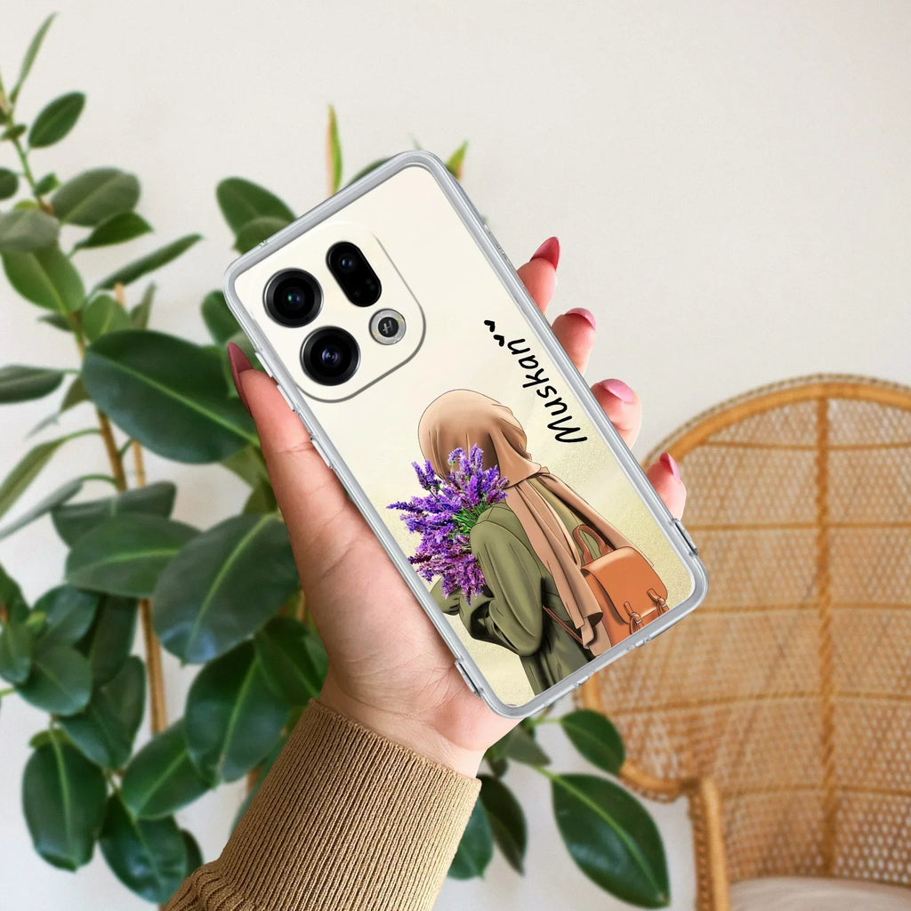 Personalized Hijab Girl Anti Yellow Case For Oppo Find X9 5G