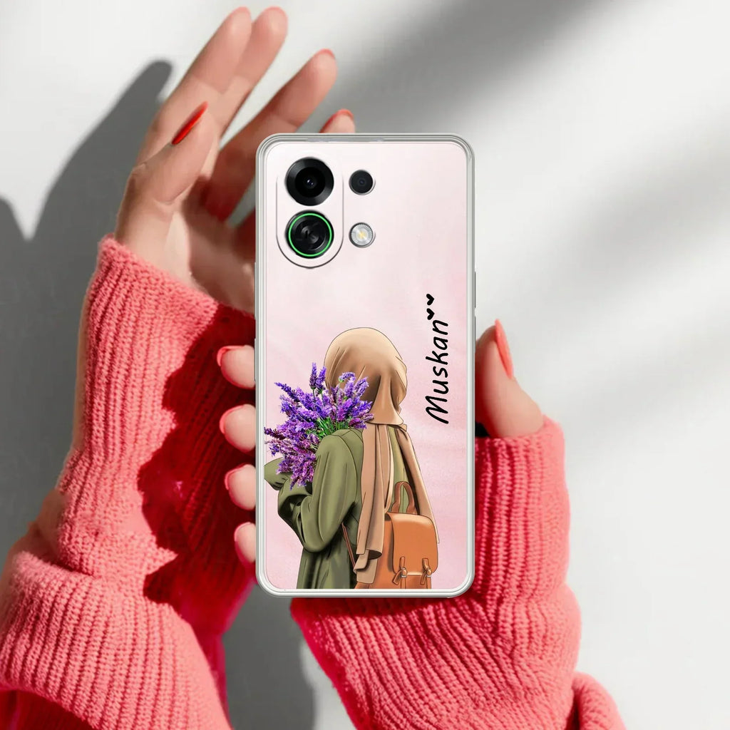 Personalized Hijab Girl Anti Yellow Case For OPPO K13 Turbo Pro 5G