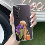 Personalized Hijab Girl Anti Yellow Case For Oppo Reno 12 Pro 5G