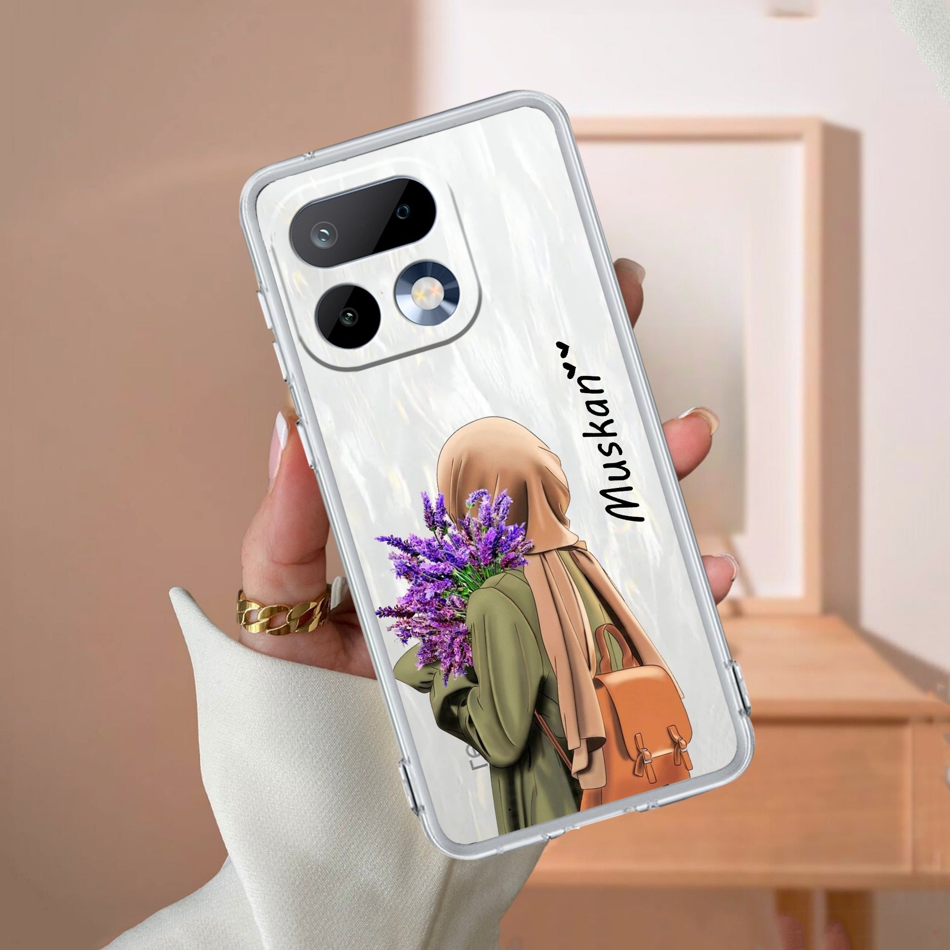 Personalized Hijab Girl Anti Yelllow Case For Realme 16 Pro 5G