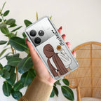Personalized Hijab Girl Transparent Silicon Case V2 For Realme 12 Plus 5G