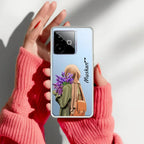 Personalized Hijab Girl Transparent Silicon Case For Realme GT 7T 5G