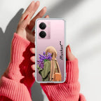 Personalized Hijab Girl Transparent Silicon Case For Realme C65 5G