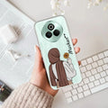 Personalized Hijab Girl Transparent Silicon Case V2 For Realme C65 5G