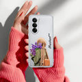 Personalized Hijab Girl Transparent Silicon Case For Realme P4x 5G