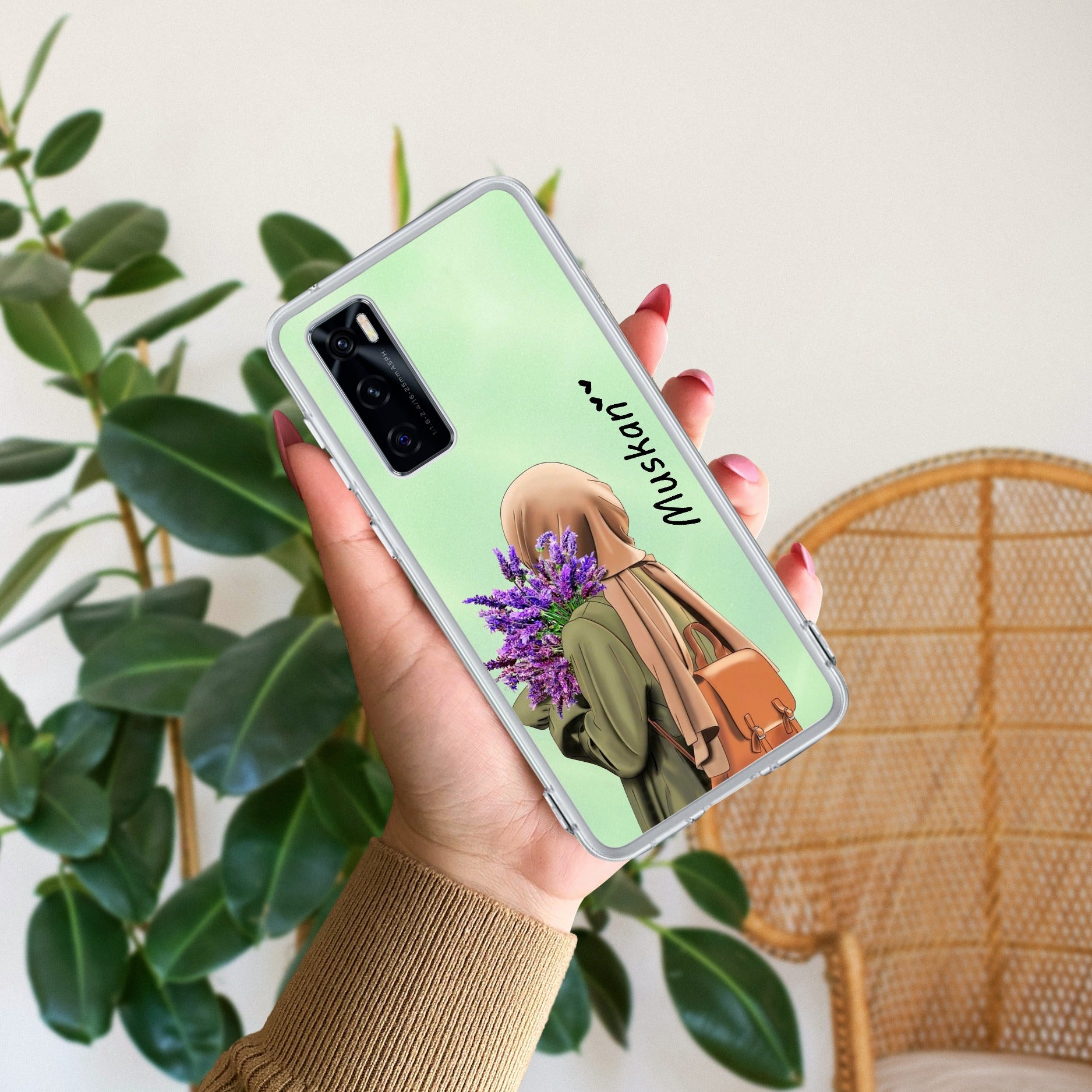 We Bare Bears Transparent Silicon Case Blue For Vivo Y31 5G