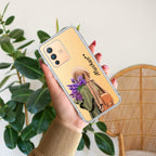 Personalized Hijab Girl Transparent Silicon Case For Vivo Y22