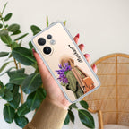 Personalized Hijab Girl Transparent Silicon Case For Vivo X200 Pro 5G
