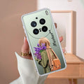 Personalized Hijab Girl Transparent Silicon Case For Vivo X200 Pro 5G