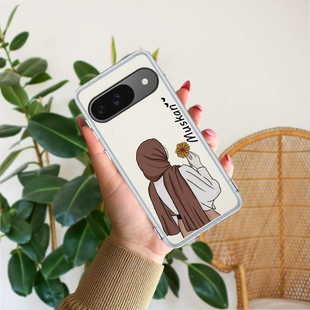 Personalized Hijab Girl Anti Yellow Case V2 For Google Pixel 9