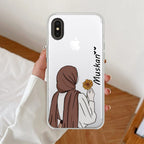 Personalized Hijab Girl Anti Yellow Case V2 For iPhone Xs Max