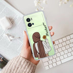 Personalized Hijab Girl Transparent Silicon Case V2 For iQOO Neo 7 Pro 5G