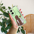 Personalized Hijab Girl Transparent Silicon Case V2 For Vivo V30 Pro 5G