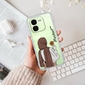 Personalized Hijab Girl Transparent Silicon Case V2 For iQOO Z9x 5G