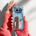 Personalized Hijab Girl Transparent Silicon Case V2 For Nothing Phone 4A Pro 5G