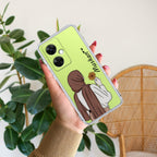 Personalized Hijab Girl Transparent Silicon Case V2 For OnePlus Nord CE 3 5G