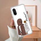 Personalized Hijab Girl Transparent Silicon Case V2 For OnePlus - ShopOnCliQ