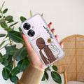 Personalized Hijab Girl Transparent Silicon Case V2 For Oppo F25 Pro 5G