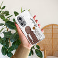 Personalized Hijab Girl Transparent Silicon Case V2 For Oppo Reno 11 5G