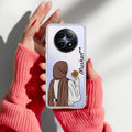 Personalized Hijab Girl Transparent Silicon Case V2 For Realme 13 Plus 5G