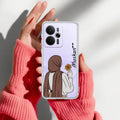 Personalized Hijab Girl Transparent Silicon Case V2 For Realme P1 5G