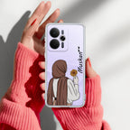 Personalized Hijab Girl Anti Yelllow Case V2 For Realme 14T 5G
