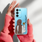 Personalized Hijab Girl Anti Yelllow Case V2 For Realme 15X 5G
