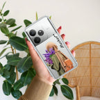 Personalized Hijab Girl Transparent Silicon Case For Realme 12 5G